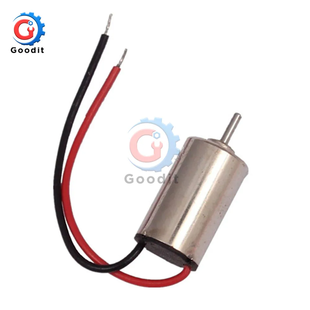 10 шт./лот 1 5 V-4 V хобби мотор 610 высокое Скорость микро DC мотор-редуктор DIY