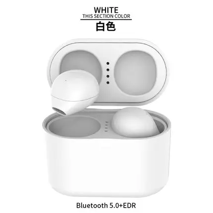 X21White MRSVI мини X20 Беспроводной Bluetooth наушники с зарядный чехол стерео наушники спортивные Гарнитура для смартфонов - Цвет: X21White