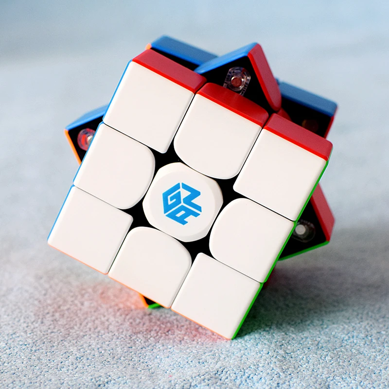 Gan356 X 3x3 Магнитный магический куб gans 3x3x3 куб GAN356X Магнитный 3x3 Головоломка Magic cubo GAN 356X3x3 скоростной Магнитный куб - Цвет: GAN356XS stickerless