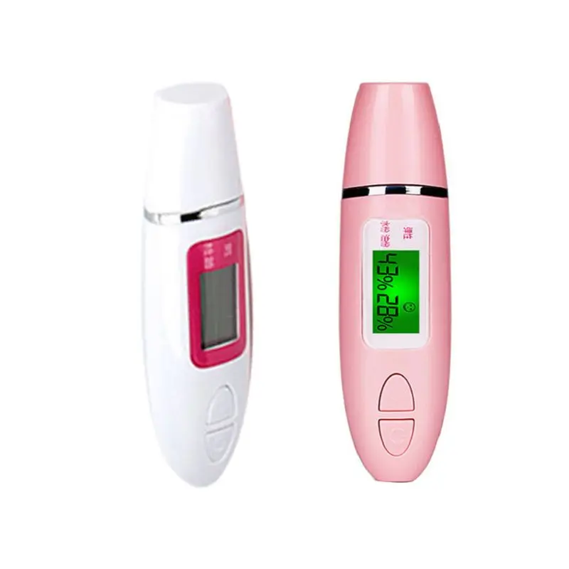 Analizador de la piel analizador facial de la humedad del agua del probador facial del probador facial del sensor de la piel de la precisi/ón de la exhibici/ón de LCD rosa