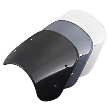 

Retro 7" Motorcycle Compact Sport Windshield Visor Wind Deflector Protector For Benelli Leoncino 250 500 Trail Models