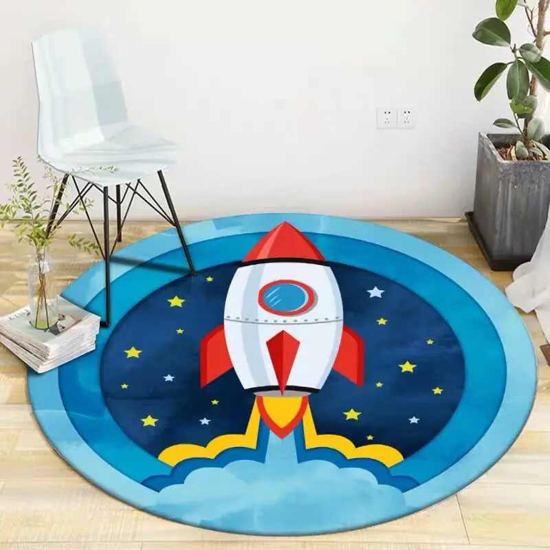 12 CuteCircle круглый напольный коврик для домашних животных, собак, кошек, коврик для дома, Впитывающий Коврик для спальни, гостиной, кухни, балкона - Цвет: 12