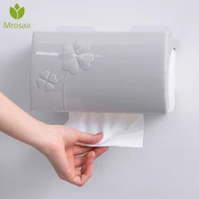 Ванная комната Водонепроницаемый диспенсер для салфеток с одноразовыми салфетками Пластик Туалет Бумага держатель склад-хралилище подставленное к стене коробка раздатчик салфеток Организатор