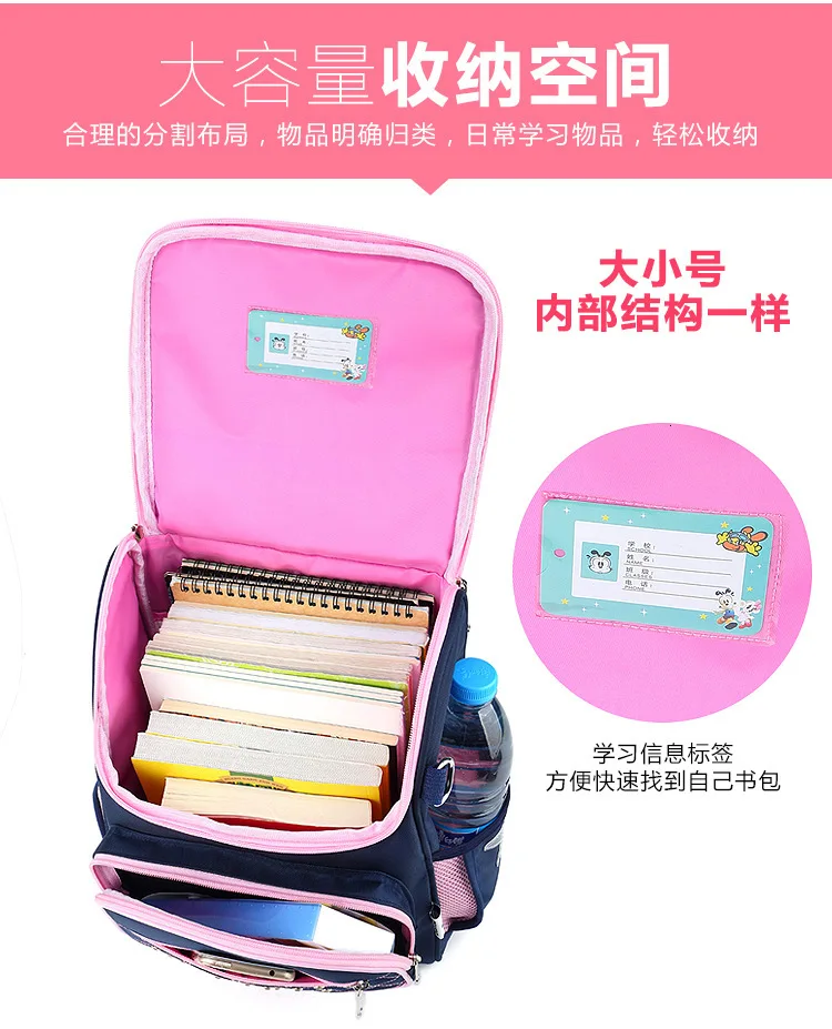 Kids orthopedic backpack Primary School Bags For Students Boys Girls Backpacks Waterproof Schoolbags Book Bag mochila infantil