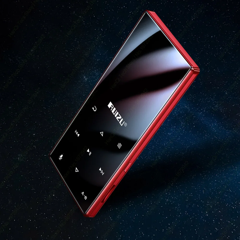 RUIZU D29 Bluetooth MP3 плеер портативный аудио 8 Гб музыкальный со встроенным динамиком