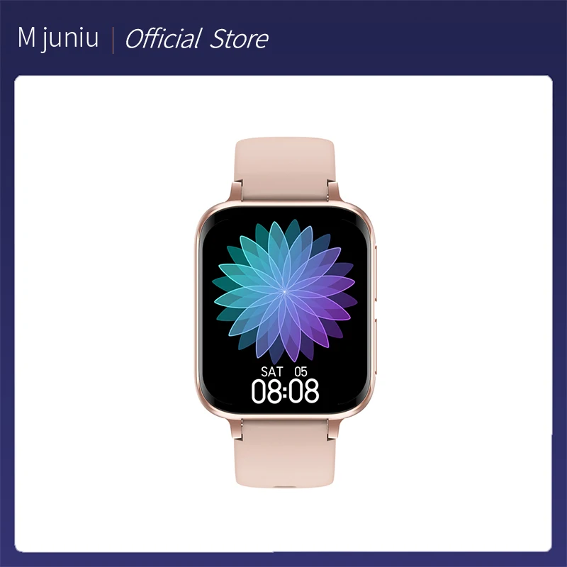 Mjuniu 2021 NEW Bluetooth Calls Smart Watch Men Women Waterproof Smartwatch MP3 Player For OPPO Android Apple Xiaomi Huawei