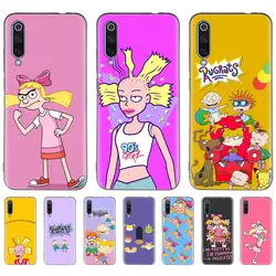 Rugrats Милая черный чехол для Xiaomi Mi 9T 9 Pro 5G 8 lite A3 CC9 CC9E A2 A1 5X 6X играть F1 силиконовый чехол для телефона чехол