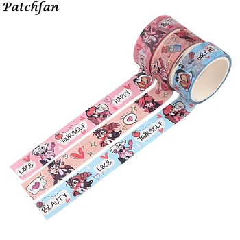 

20pcs/lot A4042 Patchfan Cartoon Washi Tape Paper DIY Planner Masking Adhesive Tapes Stickers Stationery Tapes Decorative Gifts
