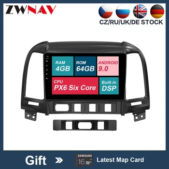 

2 din Android 9.0 Car Multimedia player For Hyundai Santa Fe 2006-2011car radio stereo GPS navi head unit free map BT autostereo