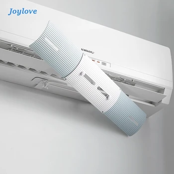 

JOYLOVE Air Conditioner Deflector Adjustable Cover Windshield Air Conditioning Baffle Guide Month Straight Anti-wind Shield