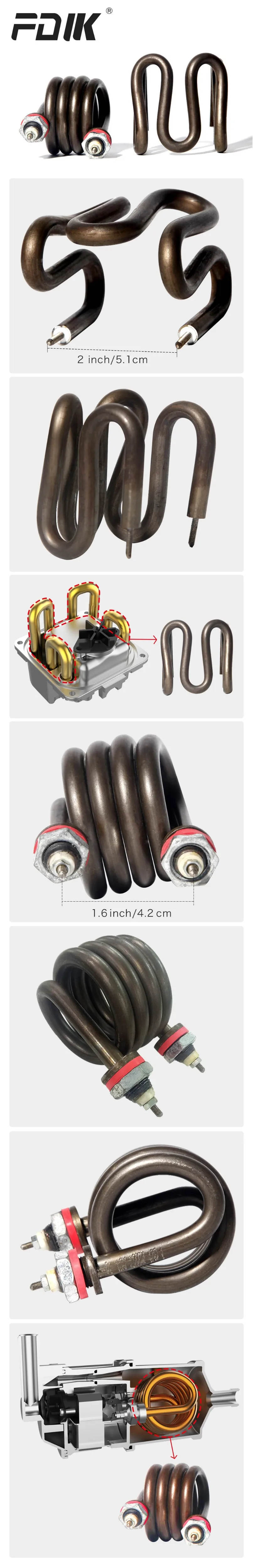 1500w3000w加热体详情