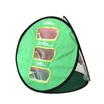 

Training Equipment Target Hitting Mat Backyard Gift Golf Chipping Net Indoor Outdoor Foldable Portable Beginners Pitching Cages