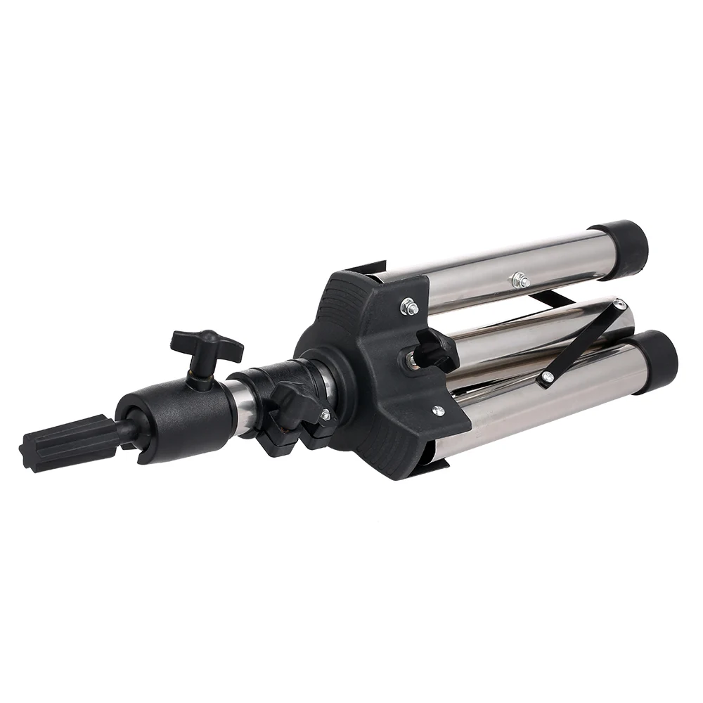 Metal Tripod Stand+ Thick Leg Adjustable Block Wig Head Tripod Cosmetology Training Head Stand Mannequin Head Tripod Wig Stand