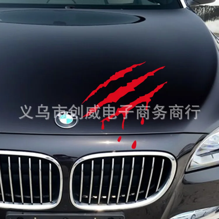 Cross Border for Carving Reflective Sticker Horse Bumper Stickers Horse Totem Bumper Stickers Reflective Matou Vhorse Car Sticke
