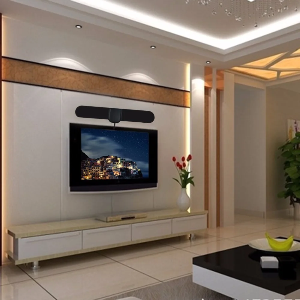 Multi-directional Capability Indoor Digital TV Aerial HDTV Aerial with High Gain For DVB-T TV HDTV Digital TV Aerial