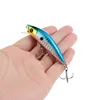 1pcs Minnow Fishing Lure 70mm 8g 3D Eyes Crankbait Wobbler Artificial Plastic Hard Bait Fishing Tackle ► Photo 2/6