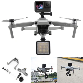 

Mavic Air 2 Multifunction Extension Bracket Holder Upper/Lower Mount Adapter For GoPro 9/8/7 Insta360 One X Camera Accessories