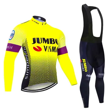 

lotto Pro Long Sleeve Cycling Clothing Set Top Quality Autumn Cycling Jerseys MTB Bike Bicycle Clothes Ropa Maillot Ciclismo