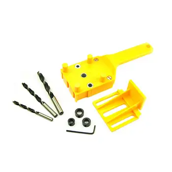 

Drill Bits Woodworking Jig ABS Plastic Pocket Hole Jig Drill Guide Tool for Carpentry
