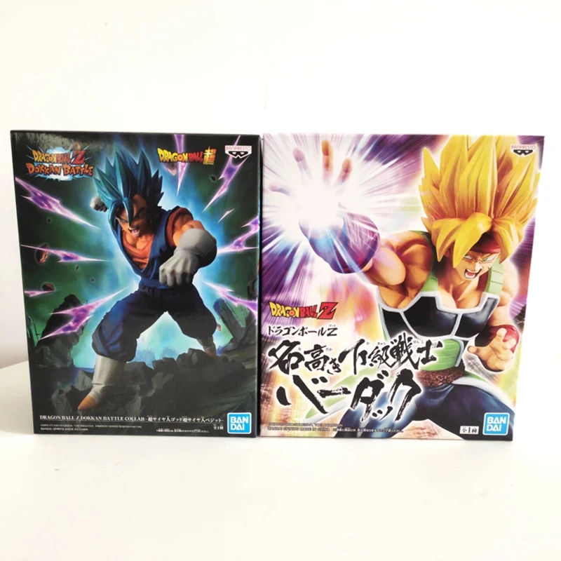 2 шт./компл. Banpresto битва Vegetto Bardock фигурку модель игрушки Figurals куклы Brinquedos