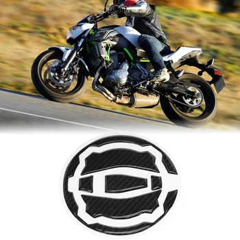 

Carbon Fiber Motorcycle Gas Tank Cap Pad Cover Sticker Decals for KAWASAKI Z900 Z650 2017-2018 Motorcycle Accessories