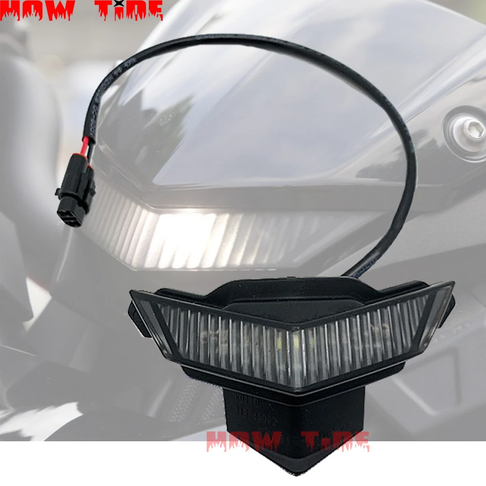 On sale Price for  For Kawasaki Z1000 Z 1000 2014-2019 Motorcycle Accessories Front Center Marker LED Pilot Light Head