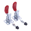 4pcs GH-201A Horizontal Toggle Clamp Quick-Release Toggle Clamps Set 27KG Vertical Toggle Clamp Hand Clip Tool ► Photo 2/6