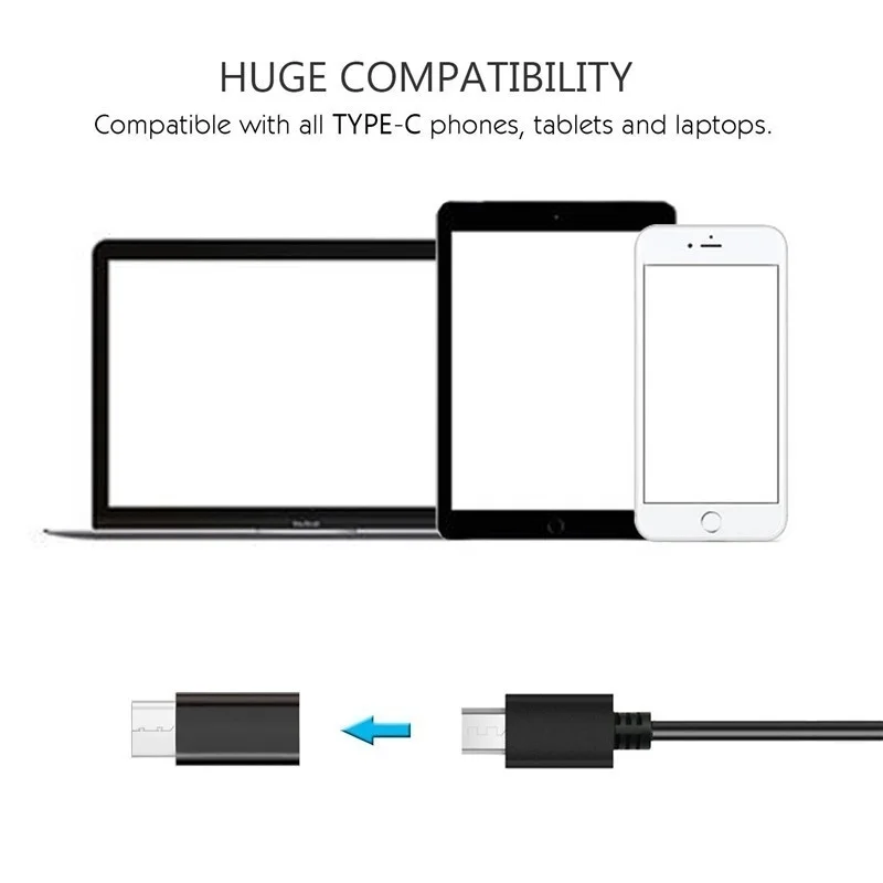 USBC адаптер Micro USB для type-C разветвитель для samsung S10 S9 S8 Plus Note 10 9 8 адаптер для huawei Mate30 адаптер Tipo C