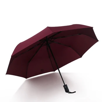 

1 PCS Wind Resistant Folding Automatic Umbrella Rain Men Auto Luxury Big Windproof Umbrellas Rain Women Black Sunny Umbrella