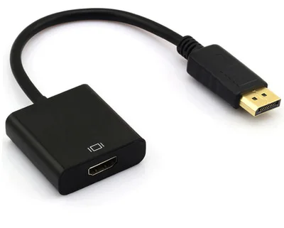 

DP to HDMI High Definition 1080P Cable Displayport Adapter Converter For PC Display Laptop Projector HD Audio Conversion