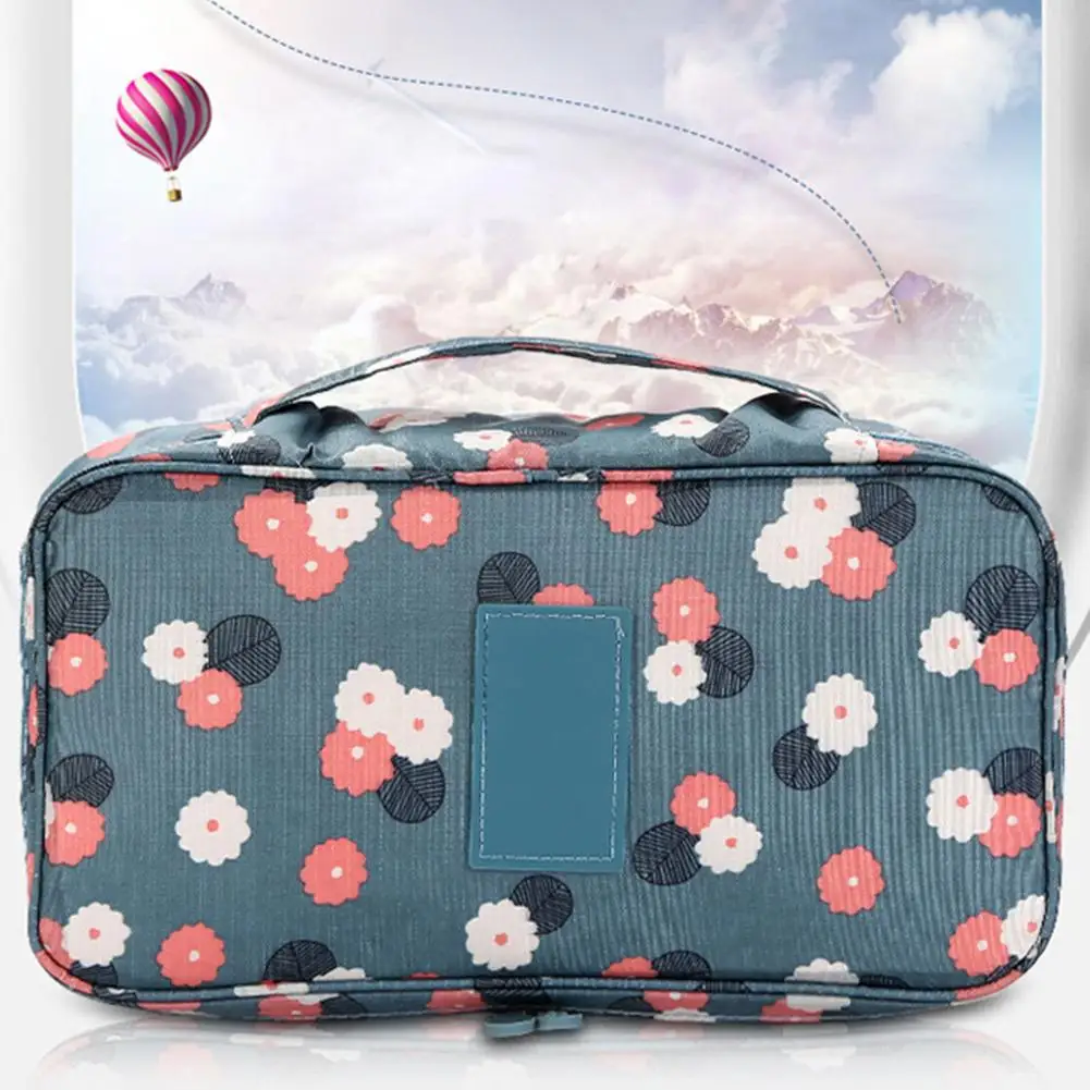 Nice Portable Underwear Socks Bra Package Case Travel Cosmetic Makeup Storage Bag
