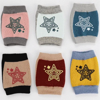 

4 Seasons Children Knee Pads Child Full Study Climb Leggings Keep Warm Socks Baby Leg Warmers Learn To Walk /crawl Kneepad Set