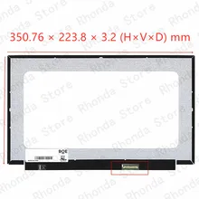 Pantalla LCD de matriz táctil para ordenador portátil, de NT156WHM-T03 NT156WHM-T02, HD 1366x768 45% Ntsc, NT156WHM-T04