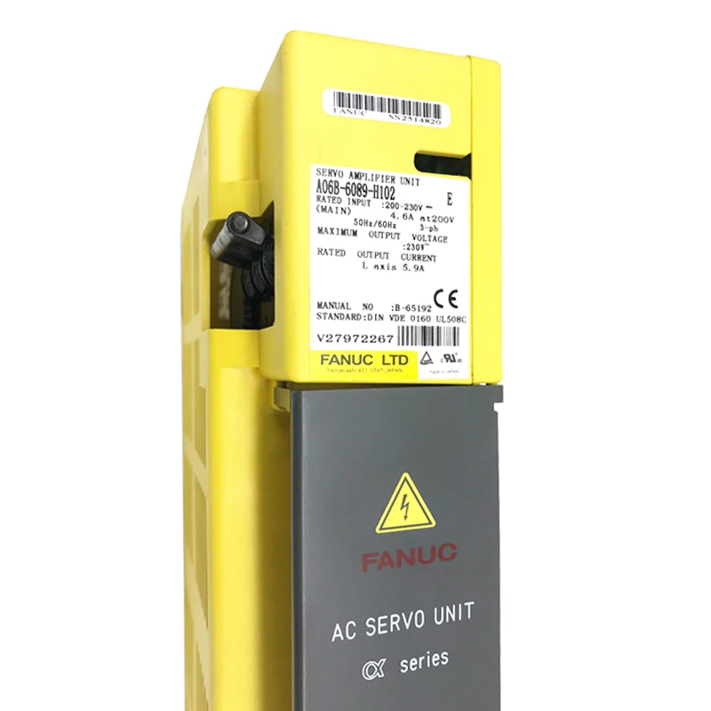A06B-6089-H102 Fanuc 서보 증폭기 모듈 테스트 완료됨 A06B 6089 H..