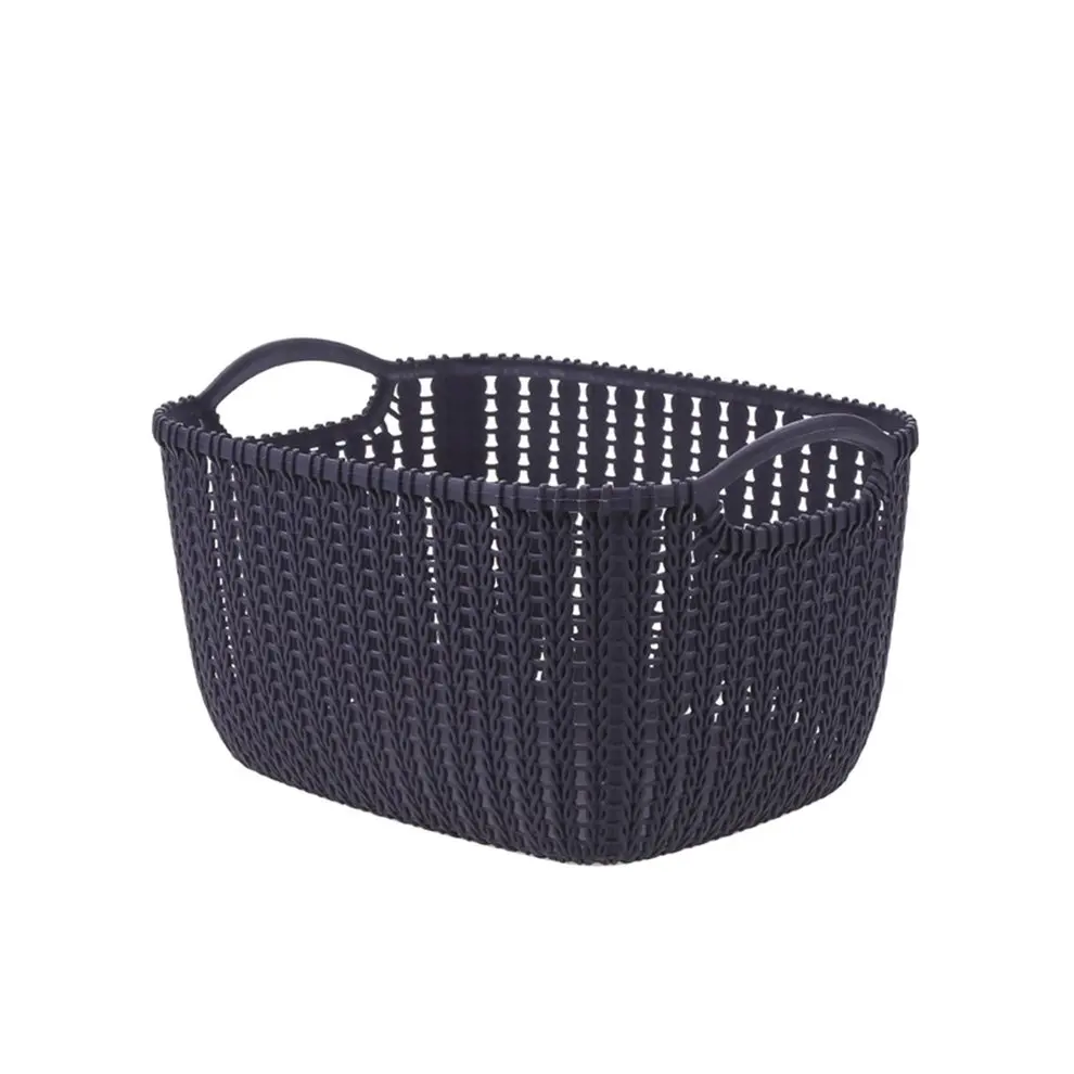 Plastic Rattan Basket For Home Durable And Exquisite Rattan Basket Multi-functional Basket For Gifts
