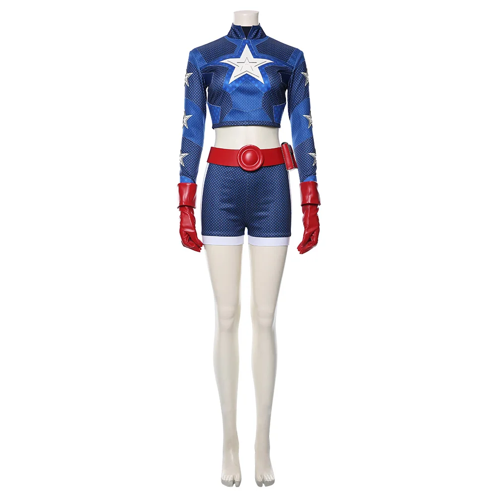 DC Stargirl Courtney Whitmore, косплей, костюмированный наряд для взрослых, Женский костюм для девочек, карнавальные вечерние костюмы на Хэллоуин, на заказ