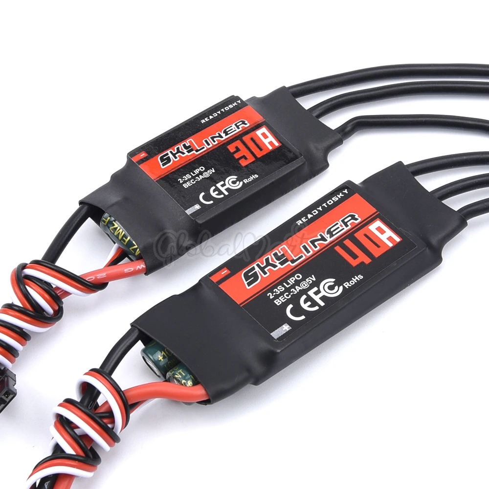Skylinker BLHeli ESC 30A 40A контроллер скорости с UBEC 2-3S для RC FPV Quadcopter Самолеты вертолет |