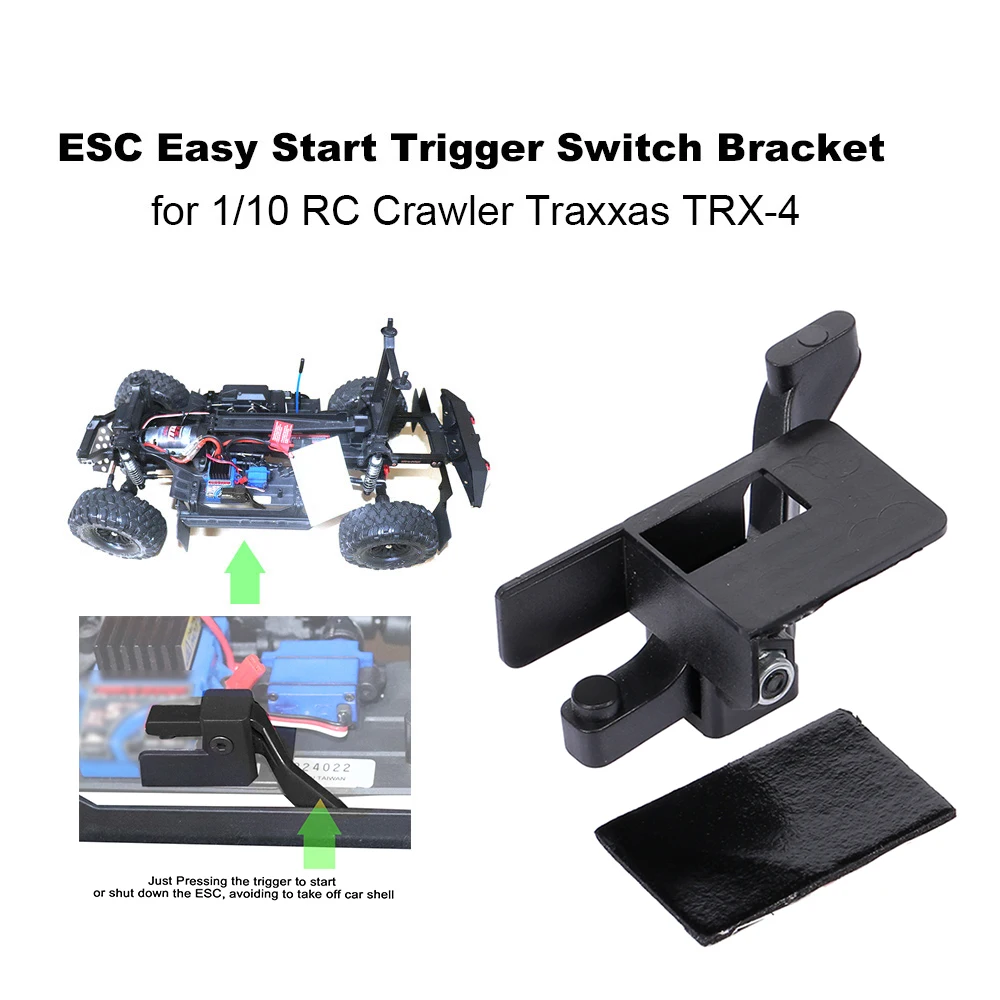 ESC легкий пусковой триггер выключатель питания для 1/10 Traxxas RC Гусеничный автомобиль обновленная часть
