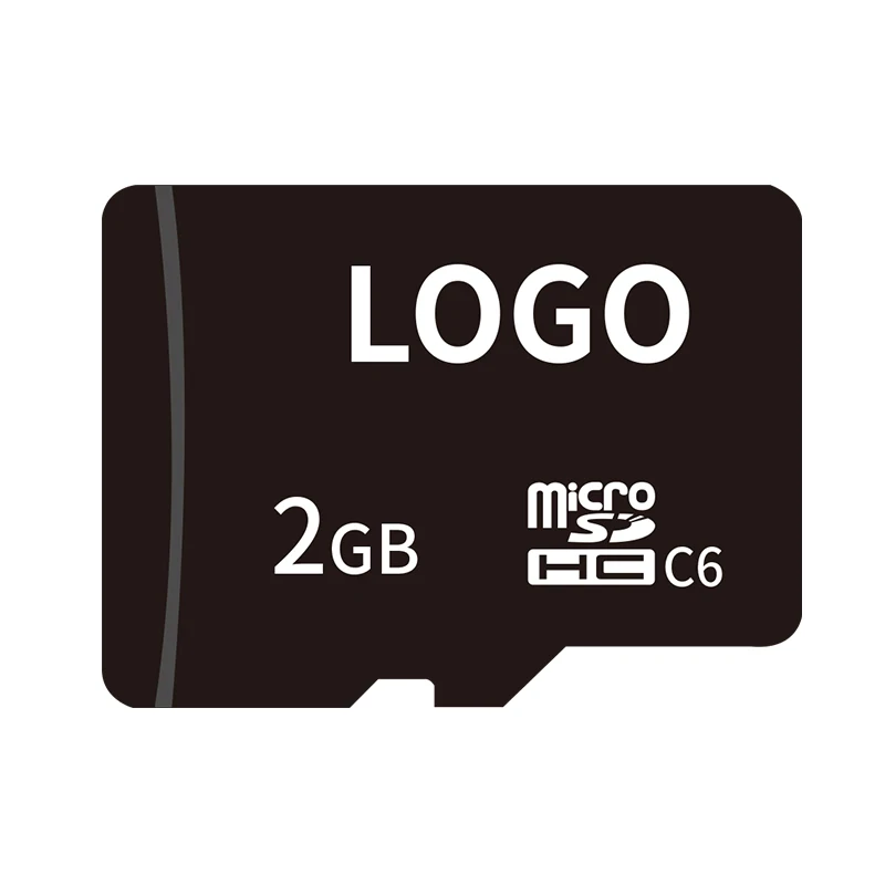 Customized Oem/odm Standard C6/c10/u1/u3 Microsd Flash Memory Card 2gb