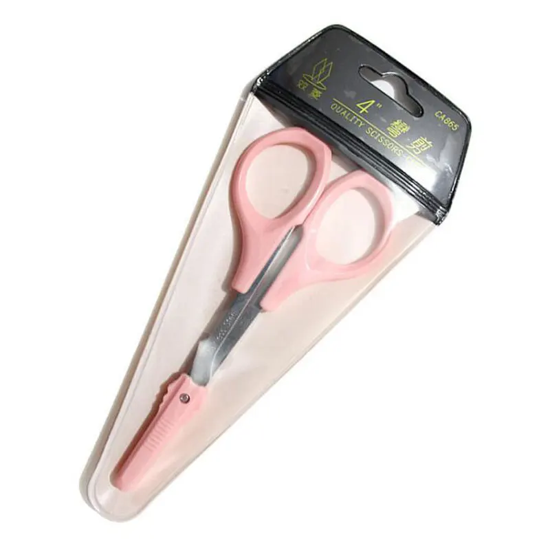 1Pc Stainless Steel Eyebrow Scissors Eyelash Nose Hair Remover Trimmer Makeup Tools Nail Dead Skin Remover Clips 4
