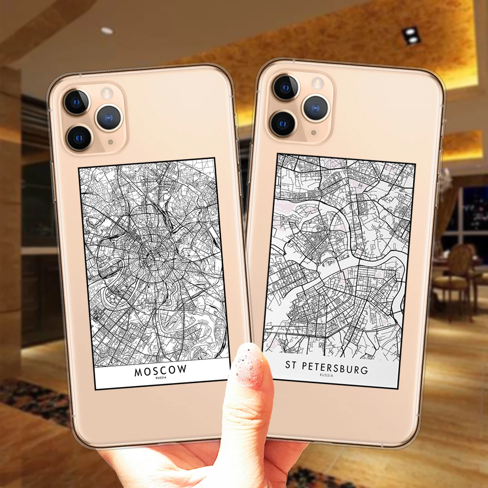 Прозрачный силиконовый чехол для iPhone 11 12 Mini Pro XS Max X XR 6S 8 7 Plus 5S SE 2 | Мобильные