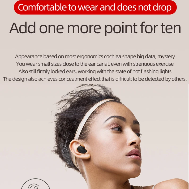 TWS стереонаушники NBL 5 0 с поддержкой Bluetooth для Xiaomi iPhone Huawei Samsung|Наушники и