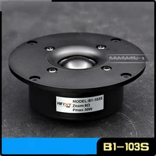 Kaolanhon 15 Вт-30 Вт 4~ 8 Ом 4 дюйма HIFI Fever DIY Аудио Динамик 91дб 1500 Гц импортная шелковая пленка твитер блок динамик B1-103S