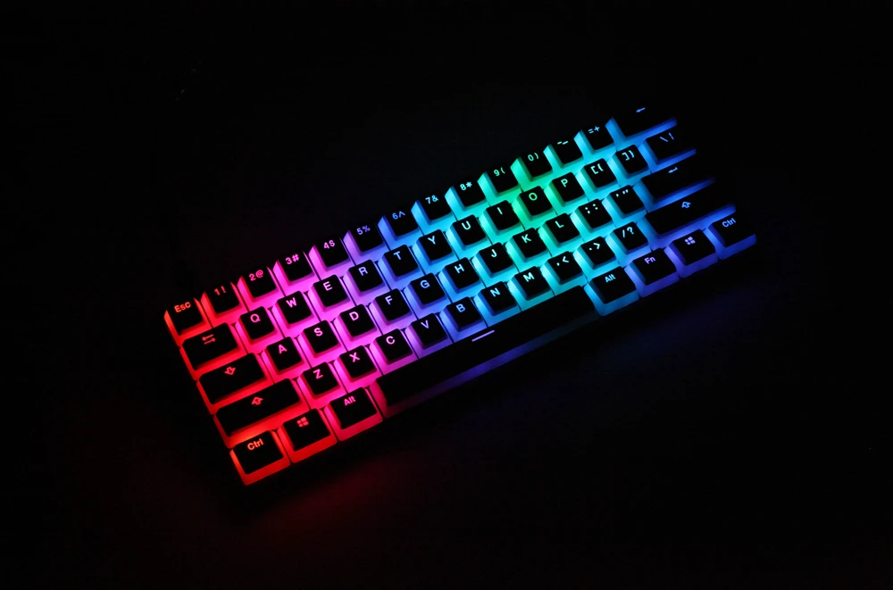 Pudim V2 PBT Doubleshot Keycap, OEM, retroiluminado