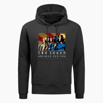 

Cool The Boys The Seuen Arehere For You Print Anime Hoodies Fashion Men Autumn Sweatshirt Hip Hop Top Winter Harajuku Streetwear