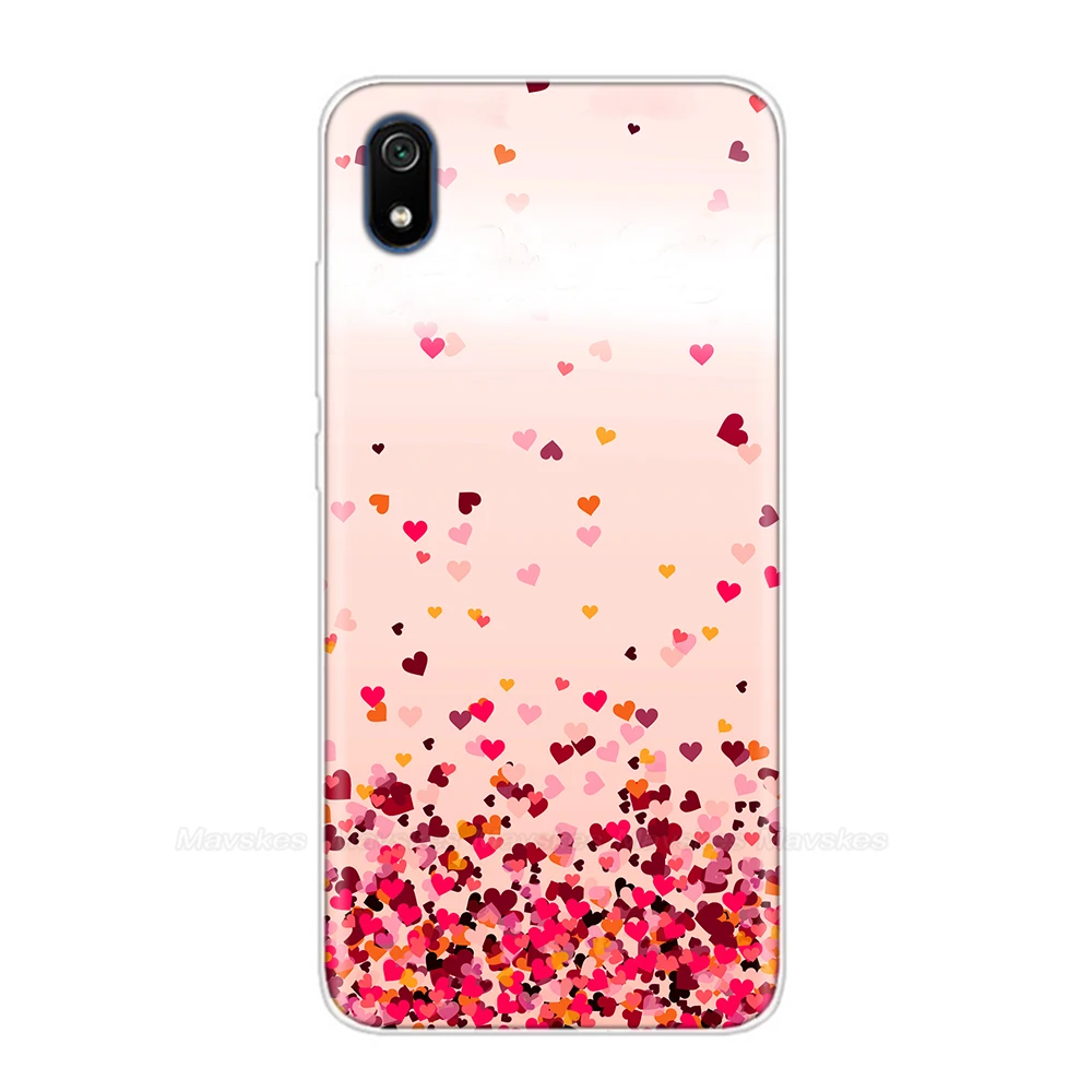 25 Чехол для Xiaomi redmi 7A, силиконовый чехол 5,4", Чехол с рисунком из ТПУ для Xiaomi redmi 7 6,26" redmi 7a, чехол для телефона - Цвет: 25