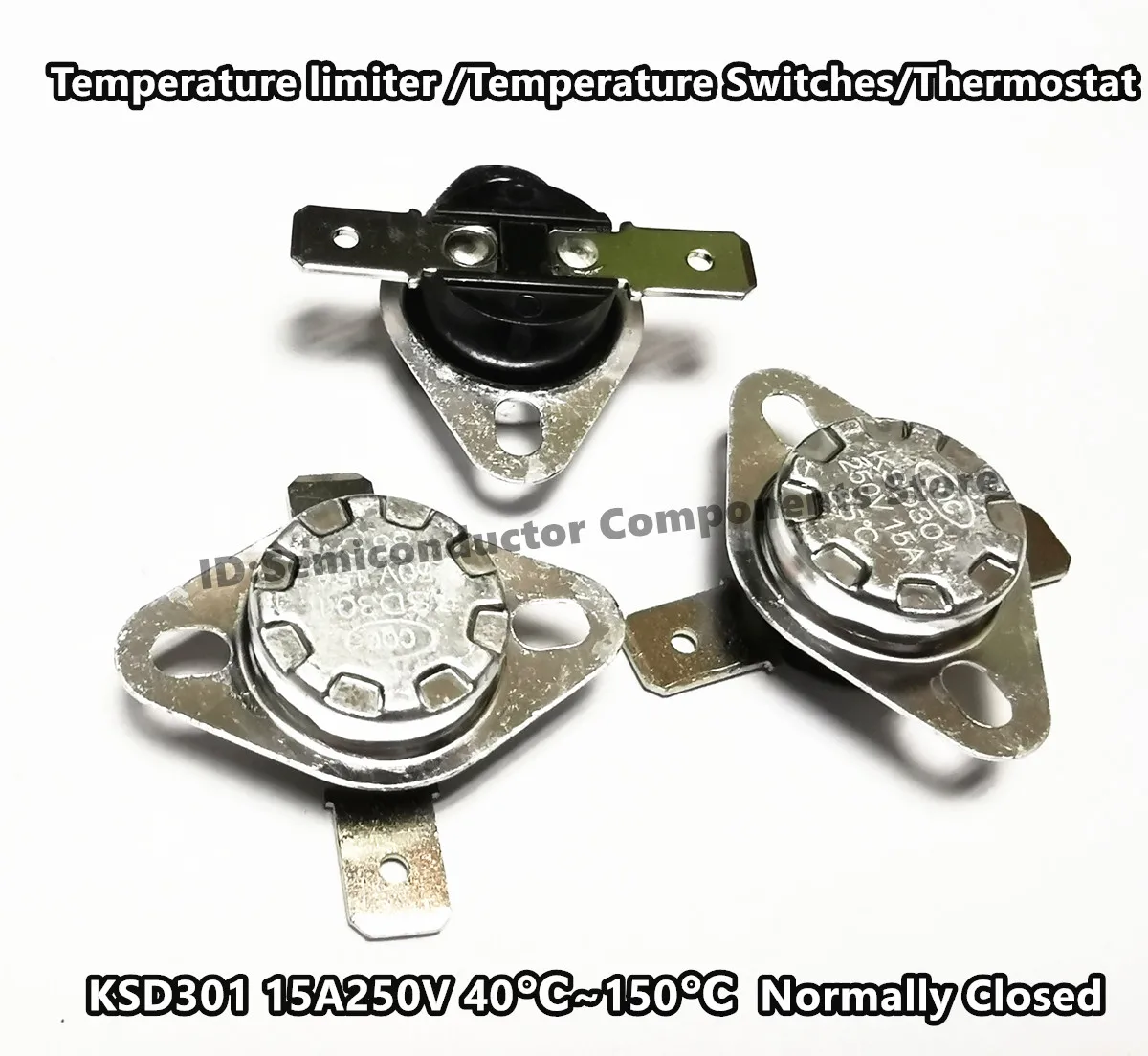 KSD301 15A250V 100 105 110 120 125 130 140 150 выключение температуры NC датчик переключатель