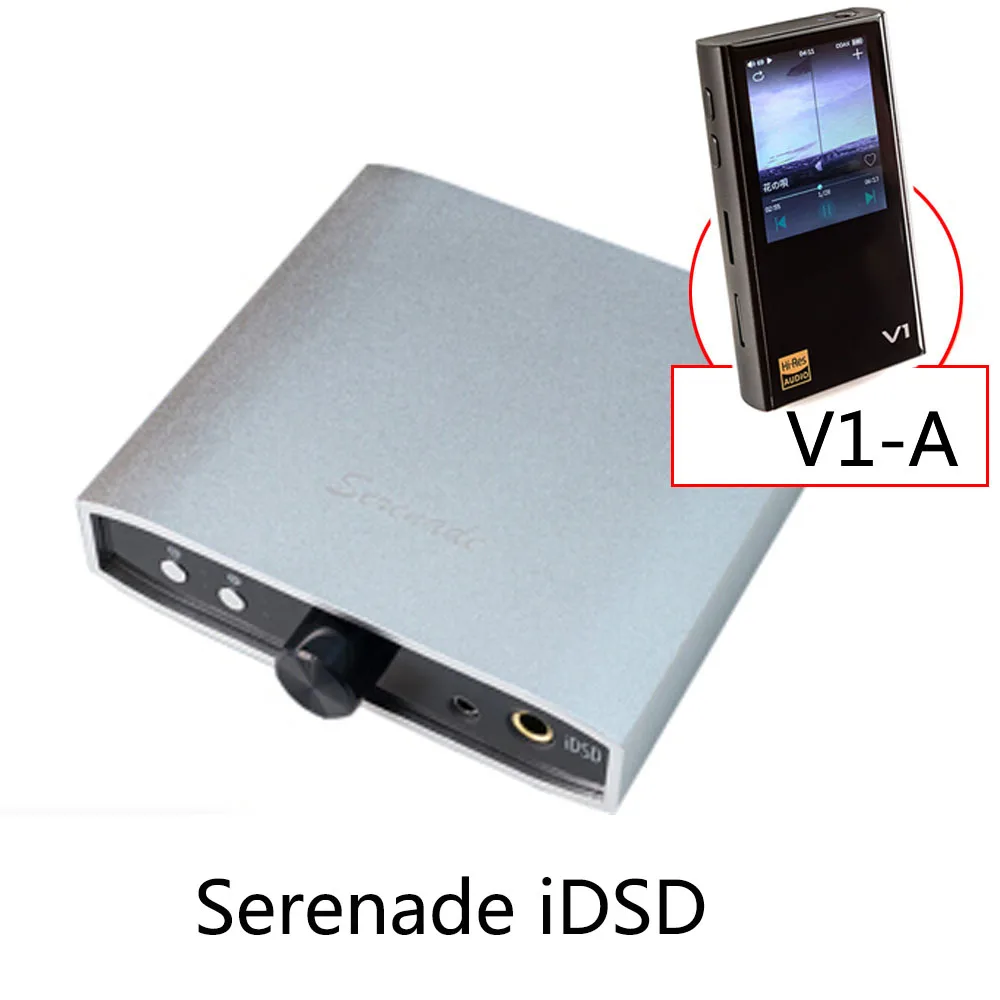 Silver Serenade iDSD+ V1-A, цифро-аналоговый преобразователь TempoTec USB DAC и усилитель для наушников для ПК MAC iPHONE Android 24 бит/192 кГц DSD - Цвет: Silver