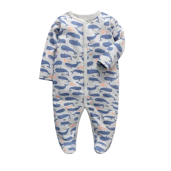 

baby boys clothes newborn sleeper infant jumpsuit long sleeve 3 6 9 12 months cotton pajama new born baby girls clothing