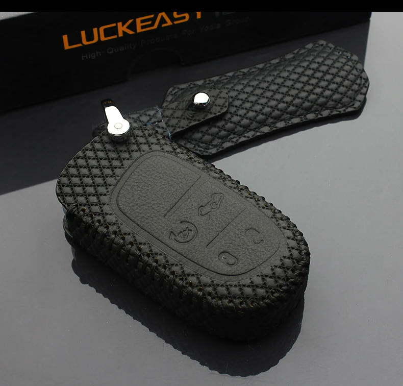 Luckeasy кожаный чехол для ключей jeep Renegade Патриот Cherokee Wrangler Grand Cherokee Компас G3